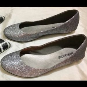 Silver Flats For Woman